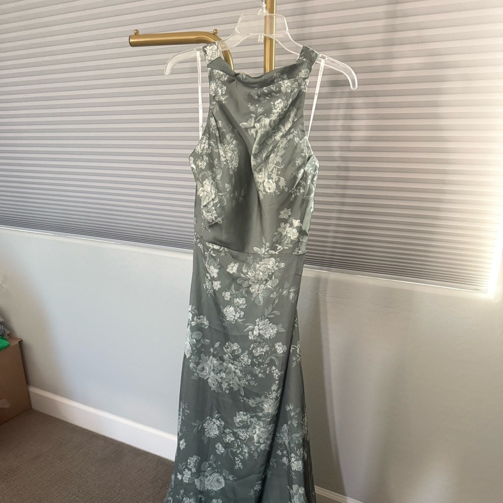 Sold AW Bridal “Xanthe” Dress – Trumpet Teal Rose – US 8 NWOT - Picture 6 of 9